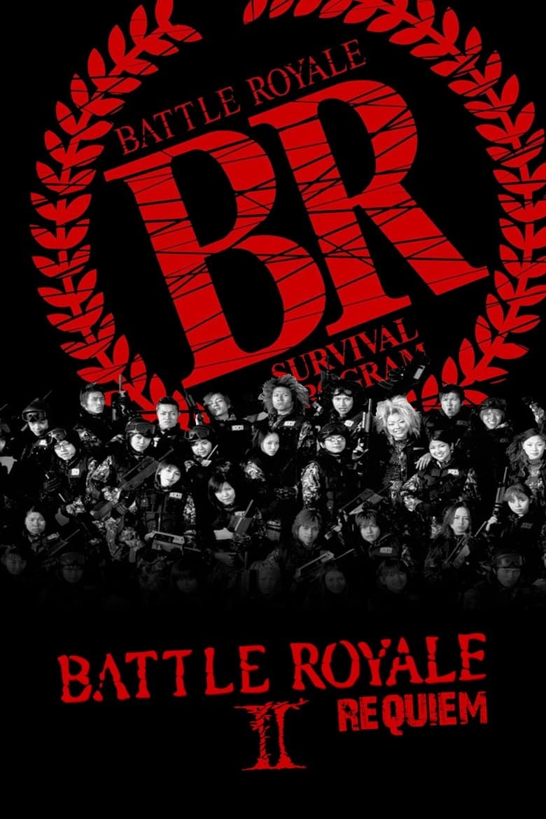 battle royale II: requiem poster